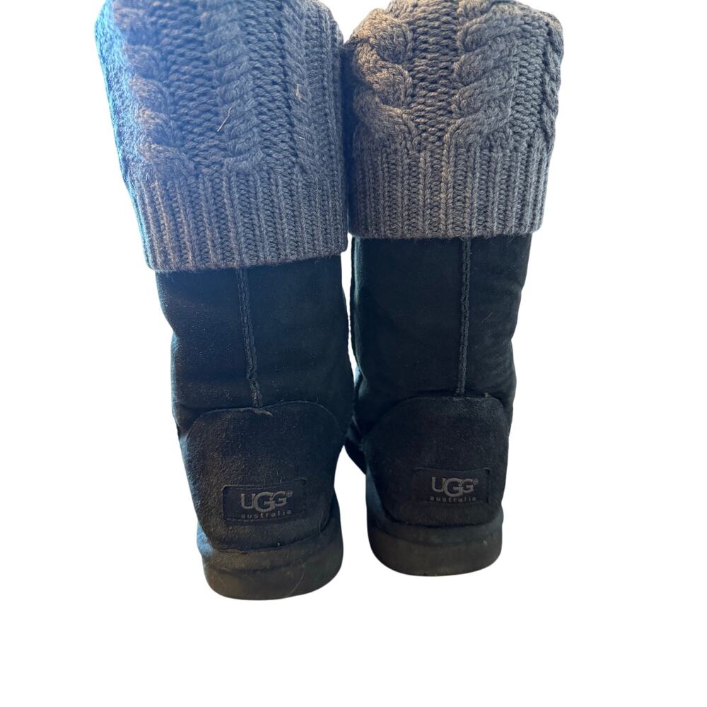 UGG Black and Gray Tularosa Boots